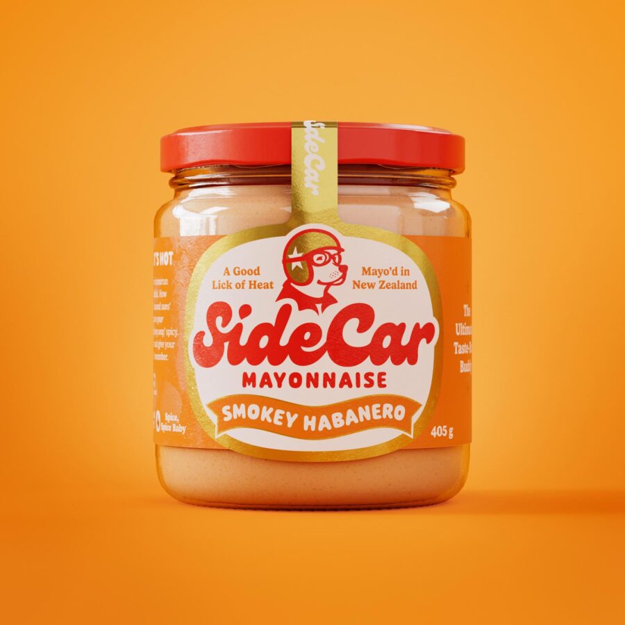 Smokey Spicy Habanero Mayonnaise SideCar Mayo NZ smokey-spicy-habanero-mayonnaise-sidecar-mayo-nz